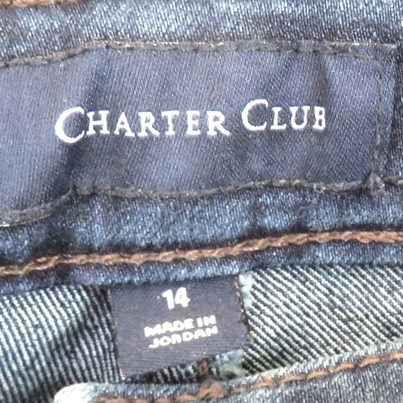 Charter Club Dark Blue Jeans..............325 - Picture 7 of 9